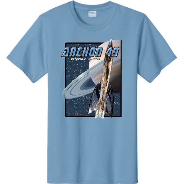 Official Archon 49 T-shirt design.