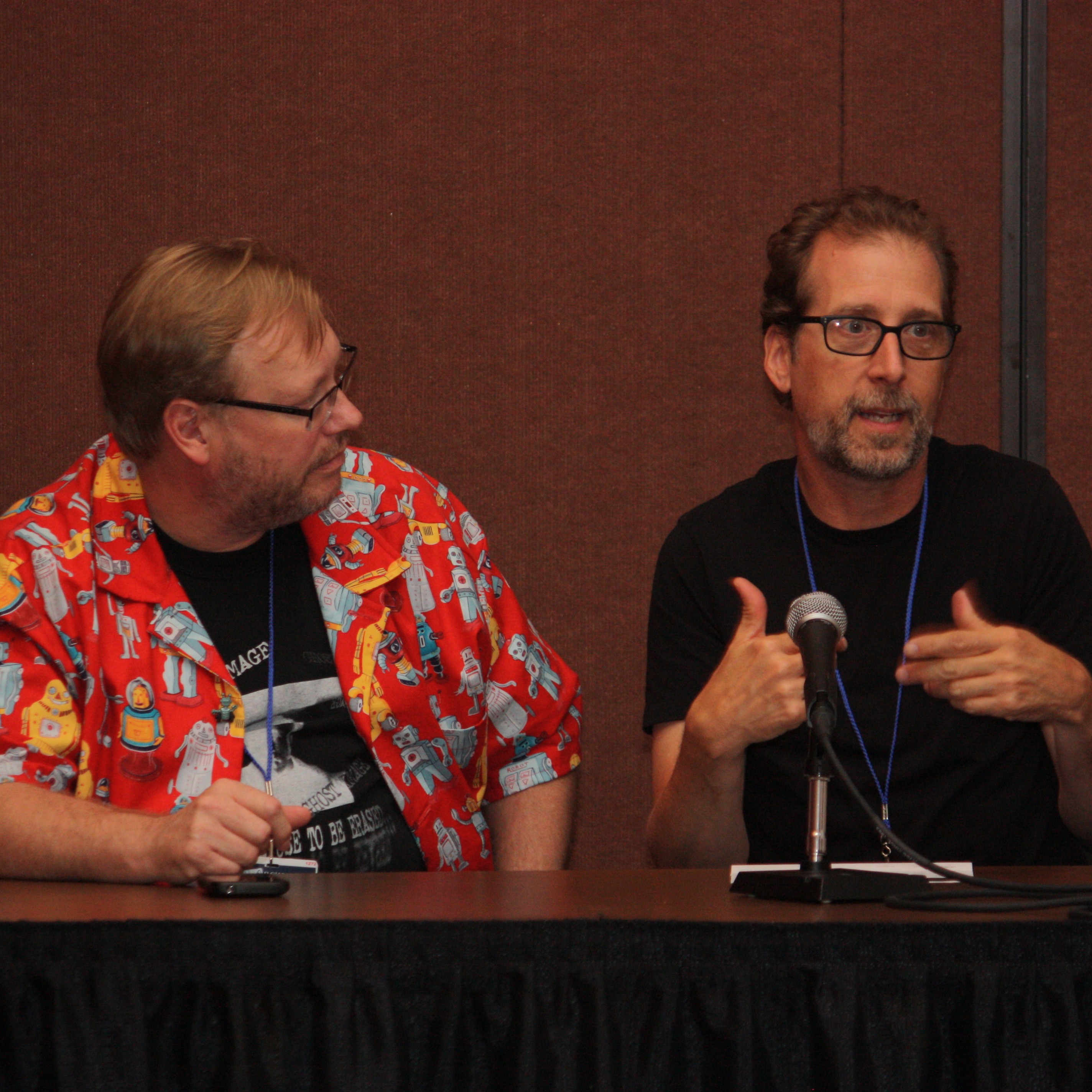 Archon attendees attending a programming panel.