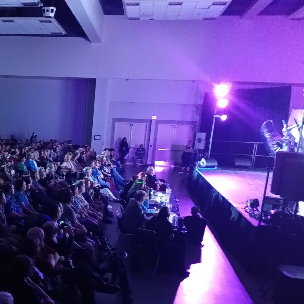 Archon attendees attending a programming panel.